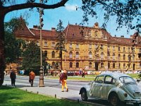 Obrtna škola, Trg maršala Tita (današnji Trg Republike Hrvatske) oko 1970. godine